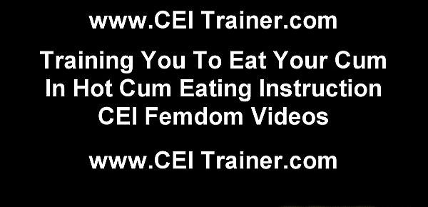  I will make you eat your own cum CEI
